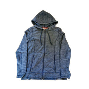 Talbots Full Zip Hooded Jacket Athleisure Comfort Casual Layer P (Petite XS) EUC